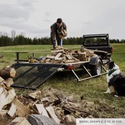 Karavan 6 X 10 FT. Steel Utility Trailer - Black -Automotive Sales Shop 74270001 4