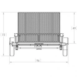 Karavan 6 X 10 FT. Steel Utility Trailer - Black -Automotive Sales Shop 74270001 6