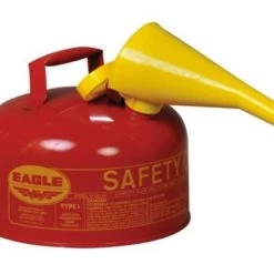 Eagle 2 Gallon Steel Safety Can For Flammables, Type I, Red