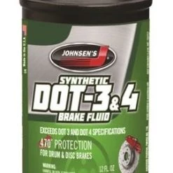 Johnsen’s 5012 Premium Dot 4 Brake Fluid – 12 oz