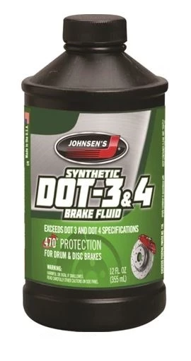 Johnsen’s 5012 Premium Dot 4 Brake Fluid – 12 oz 1 Johnsen’s 5012 Premium Dot 4 Brake Fluid – 12 oz