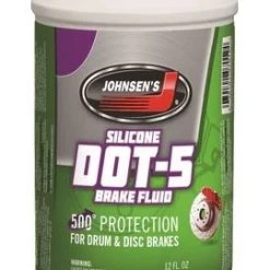 Johnsen’s 7012-6 Dot 5 Brake Fluid – 12 oz