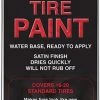 Majic Paints 8-0018-3 Ready to Apply Tire Paint – 16 oz
