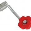 Bulldog Topwind Crank, 6-3/4" Radius w/Red Bulldog Knob For 750-5,000lb Jacks