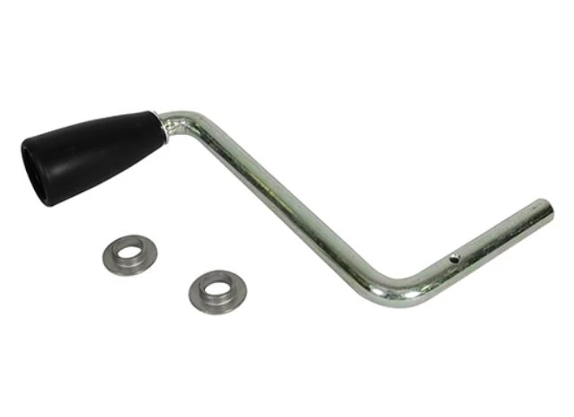 Bulldog Sidewind Crank Assembly for 170's w/Black Knob 1 Bulldog Sidewind Crank Assembly for 170's w/Black Knob