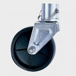 Bulldog Tongue Jack Caster w/6" Wheel & Pin/Clip