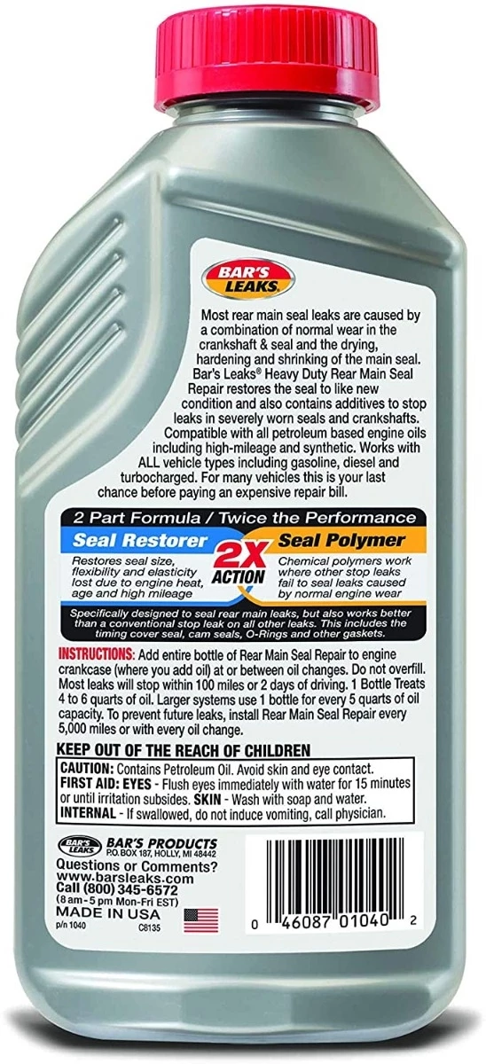 Bar's Engine Concentrated Rear Main Seal Repair 2 Bar's Engine Concentrated Rear Main Seal Repair - Image 2