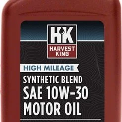 Harvest King High Mileage Synthetic Blend Motor Oil-10W-30-1 Quart