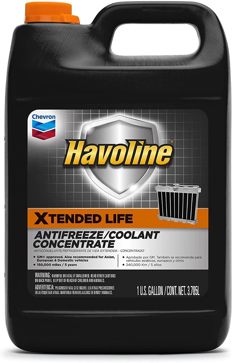 Havoline Xtended Life DEXCOOL Antifreeze/Coolant - 1 Gallon 1 Havoline Xtended Life DEXCOOL Antifreeze/Coolant - 1 Gallon