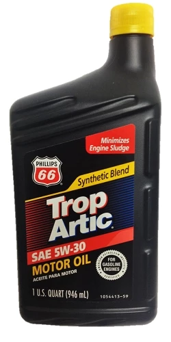 Phillips 66 TropArtic Synthetic Blend Motor Oil - Quart 4 Phillips 66 TropArtic Synthetic Blend Motor Oil - Quart - Image 4