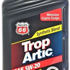 Phillips 66 TropArtic Synthetic Blend Motor Oil - Quart -Automotive Sales Shop 8440138 1