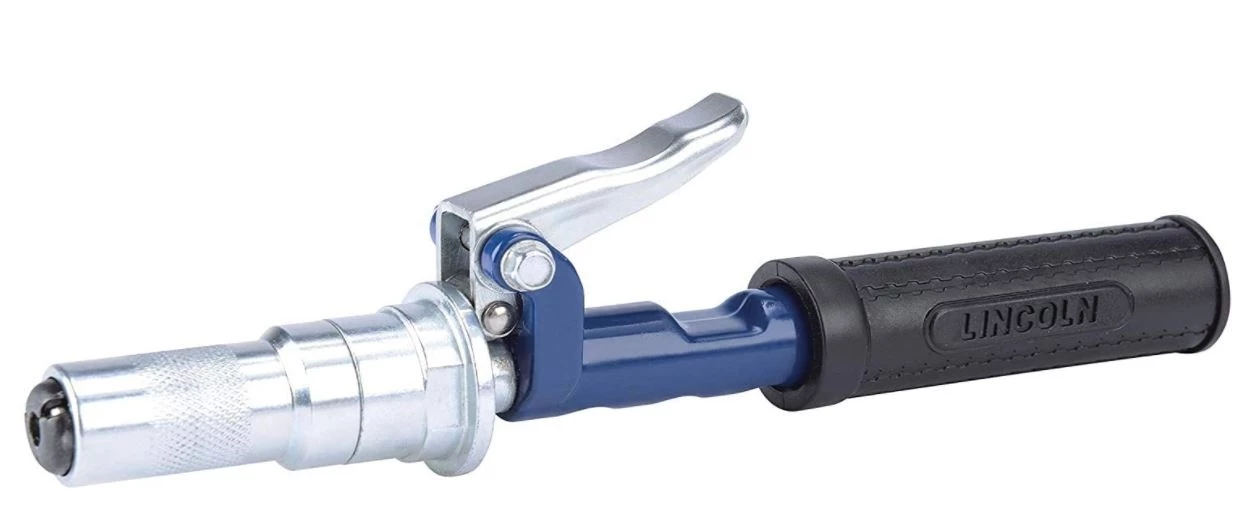 Lincoln 5900 PowerLock Heavy Duty Lever Action Grease Coupler 2 Lincoln 5900 PowerLock Heavy Duty Lever Action Grease Coupler - Image 2