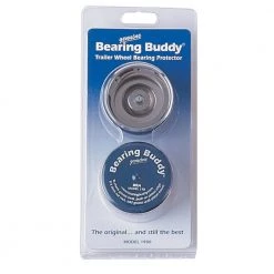 Bearing Buddy 1.980 in. D Wheel Bearing Protector in Chrome w/ Bra