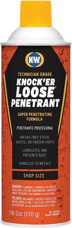 Knock'er Loose Lubricant Penetrant - 18oz 1 Knock'er Loose Lubricant Penetrant - 18oz