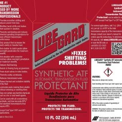 LubeGard Automatic Transmission Fluid Protectant with LXE® Technology - 10 oz 8 LubeGard Automatic Transmission Fluid Protectant with LXE® Technology - 10 oz -Automotive Sales Shop 8800778 4 1
