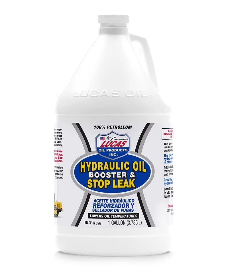 Lucas Oil Hydraulic Oil Booster and Stop Leak, Gallon 1 Lucas Oil Hydraulic Oil Booster and Stop Leak, Gallon