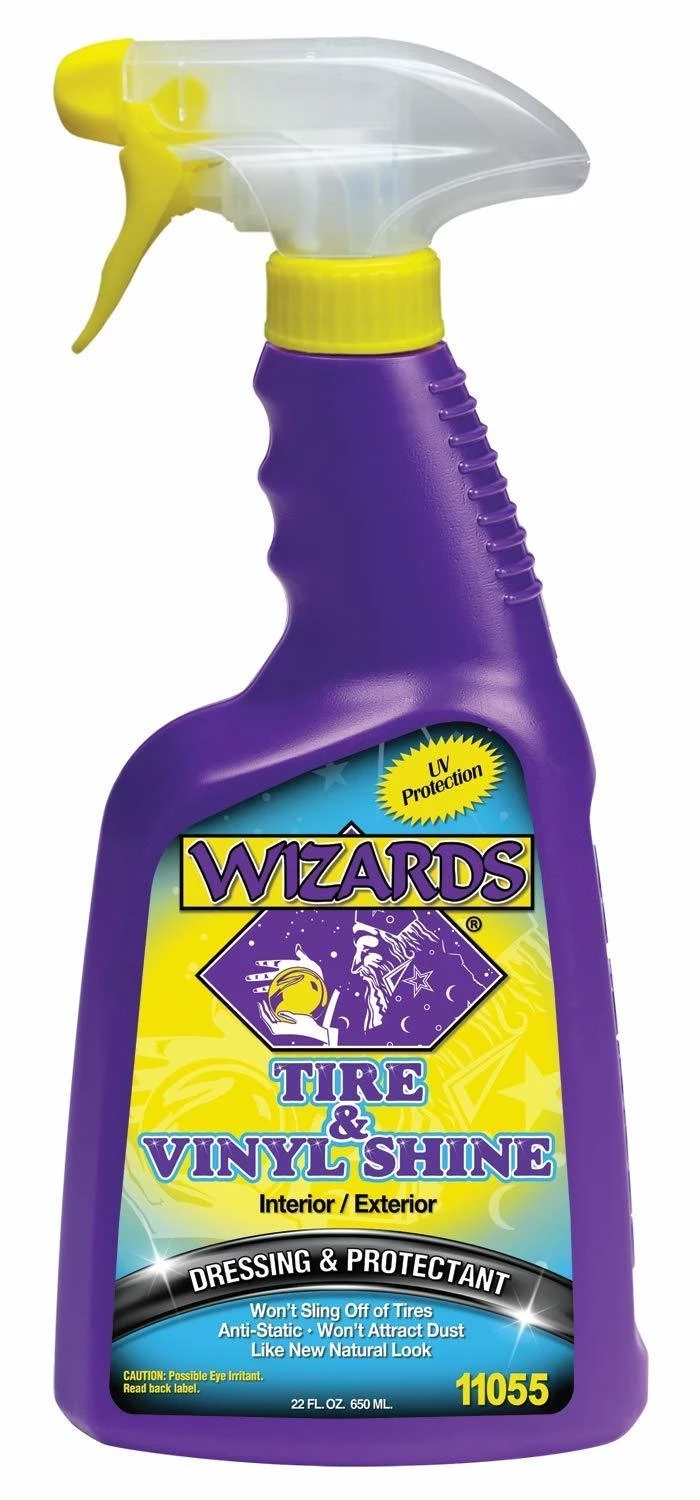 Wizards Tire and Wheel Vinyl Shine - 22 oz 1 Wizards Tire and Wheel Vinyl Shine - 22 oz