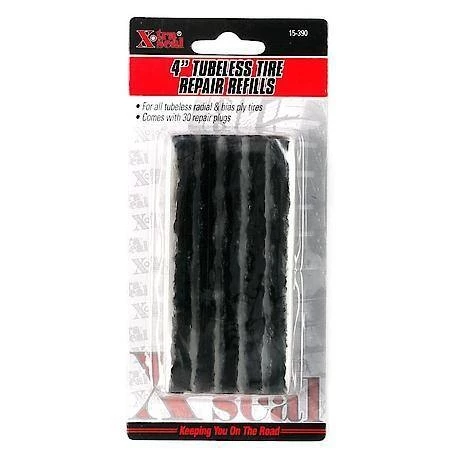 X-tra Seal 4" Tubeless Tire Repair Refills - 30 Pack 1 X-tra Seal 4" Tubeless Tire Repair Refills - 30 Pack