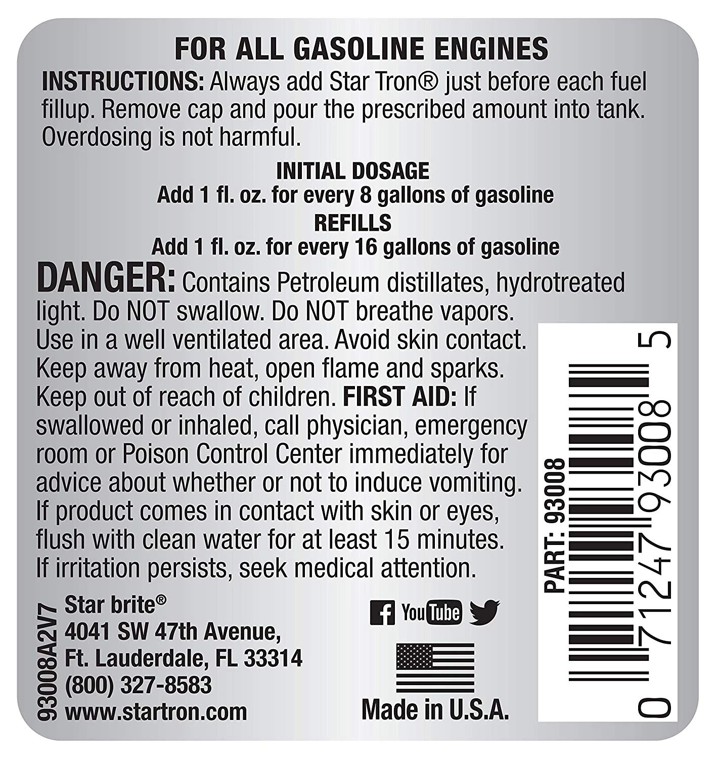 Star Tron Enzyme Fuel Treatment - 16 oz 2 Star Tron Enzyme Fuel Treatment - 16 oz - Image 2