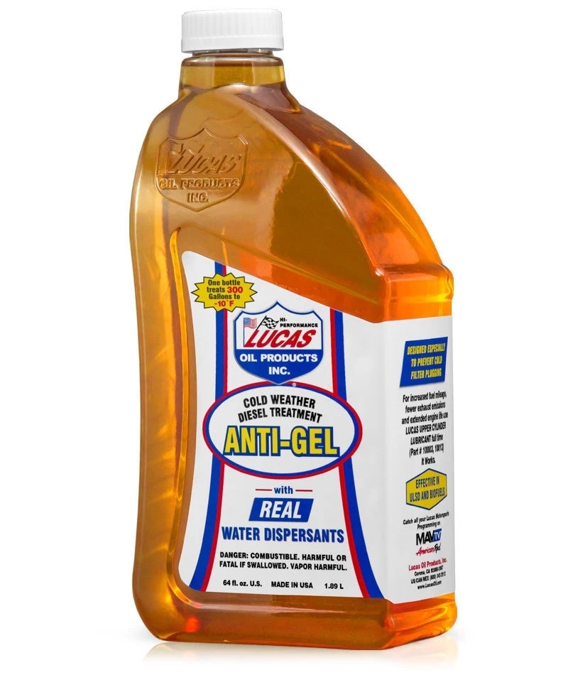 Lucas Oil Anti-Gel Cold Weather Diesel Treatment, Gallon 1 Lucas Oil Anti-Gel Cold Weather Diesel Treatment, Gallon