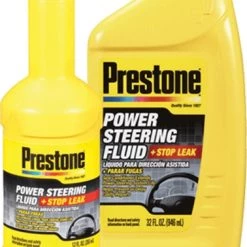 Prestone Power Steering Fluid & Stop Leak - 12 oz