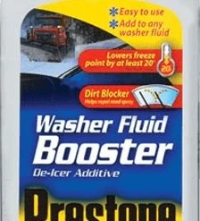 Prestone Washer Fluid Booster De-Icer Additive w/Dirt Blocker® - 15.5 oz
