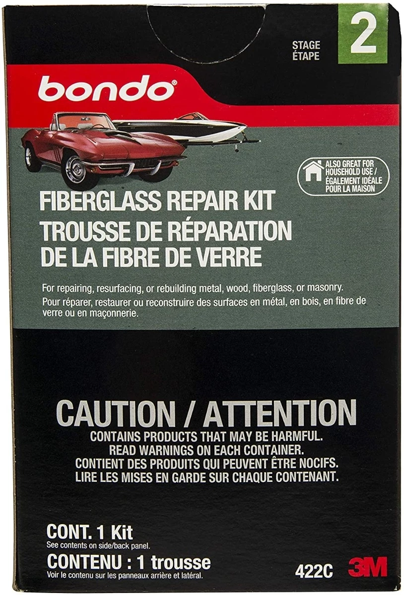 Bondo Fiberglass Resin Repair Kit, Qt 4 Bondo Fiberglass Resin Repair Kit, Qt - Image 4