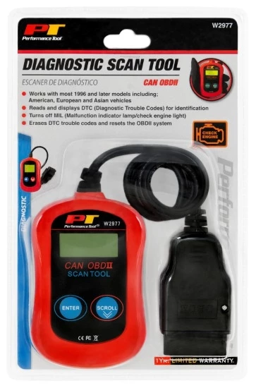 Performance Tool CAN OBDII Diagnostic Scan Tool 2 Performance Tool CAN OBDII Diagnostic Scan Tool - Image 2