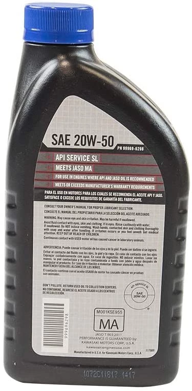 Kawasaki 4-Cycle Engine Oil 8 Kawasaki 4-Cycle Engine Oil - Image 8