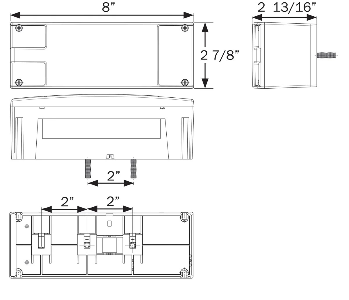 Optronics ONE LED Low Profile Marine Tail Light 4 Optronics ONE LED Low Profile Marine Tail Light - Image 4