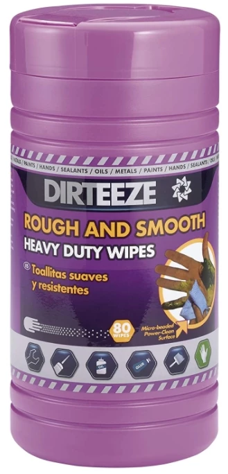 DIRTEEZE Wipe Tub 80ct. Antibacterial 1 DIRTEEZE Wipe Tub 80ct. Antibacterial