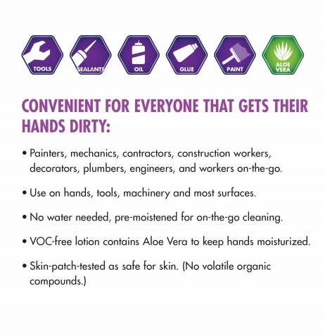 DIRTEEZE Wipe Tub 80ct. Antibacterial 4 DIRTEEZE Wipe Tub 80ct. Antibacterial - Image 4