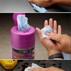 DIRTEEZE Wipe Tub 80ct. Antibacterial 6 DIRTEEZE Wipe Tub 80ct. Antibacterial -Automotive Sales Shop dirteeze 6 121305 1