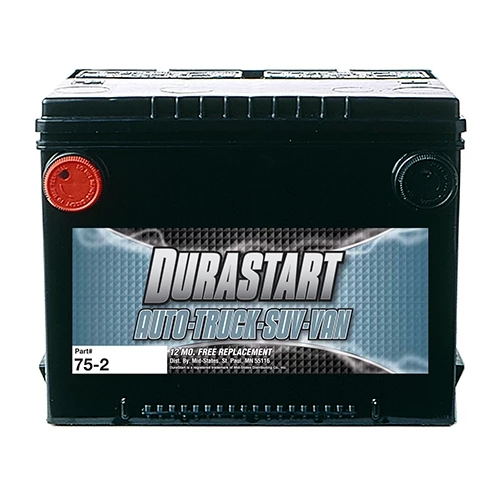 Durastart 75-2B Auto Battery 1 Durastart 75-2B Auto Battery