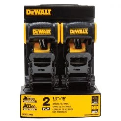 DEWALT Ratcheting Straps -Automotive Sales Shop dxbc33002 1 1