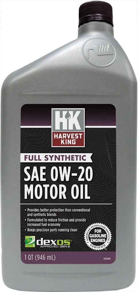 Harvest King Full Synthetic Motor Oil -10W-30-1 Quart 1 Harvest King Full Synthetic Motor Oil -10W-30-1 Quart