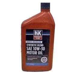 Harvest King High Mileage Synthetic Blend Motor Oil 10 Harvest King High Mileage Synthetic Blend Motor Oil -Automotive Sales Shop hk158 2