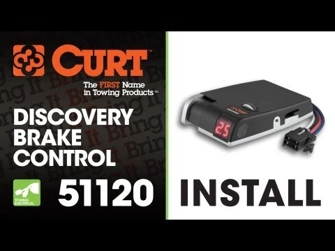 CURT DISCOVERY TIME-DELAY TRAILER BRAKE CONTROLLER #51120 3 CURT DISCOVERY TIME-DELAY TRAILER BRAKE CONTROLLER #51120 - Image 3