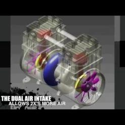 Eagle Silent Series 20 Gallon Electric Portable Air Compressor -Automotive Sales Shop hqdefault 57 5 1