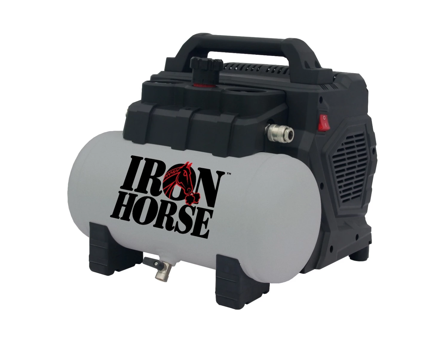 Iron Horse Pro Quiet Series 1 HP 1.5 Gallon Air Compressor 1 Iron Horse Pro Quiet Series 1 HP 1.5 Gallon Air Compressor