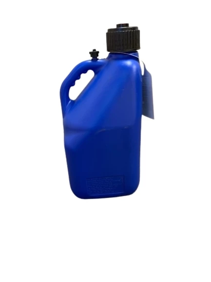 Motorsport 5 Gallon Square Plastic Utility Jug, Blue 3 Motorsport 5 Gallon Square Plastic Utility Jug, Blue - Image 3