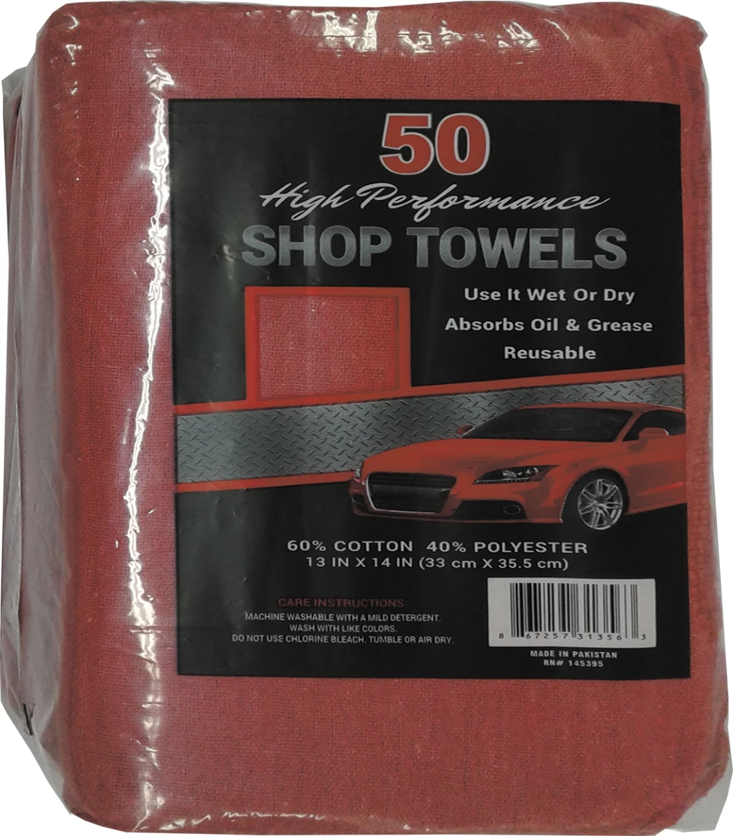 Haute Performant 50 Pack Shop Towels 1 Haute Performant 50 Pack Shop Towels