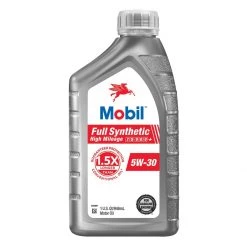 Exxon Mobil Full Synthetic High Mileage Motor Oil Quart