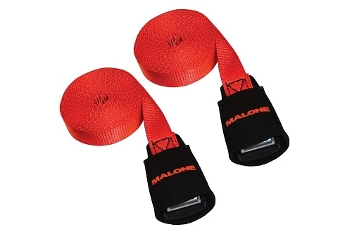 Malone 12’ Load Strap, 2PK (with foam buckle sleeve) 1 Malone 12’ Load Strap, 2PK (with foam buckle sleeve)