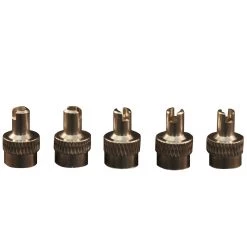 Milton TR VC 2 Screwdriver Type Valve Cap, 5 Pack
