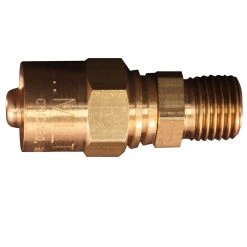 Milton 1/4" MNPT Reusable Hose End Fitting