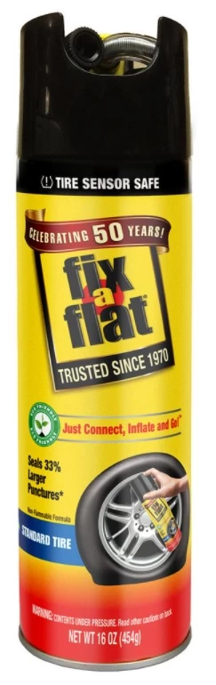 Fix-A-Flat Aerosol Tire Inflator 16 oz 1 Fix-A-Flat Aerosol Tire Inflator 16 oz