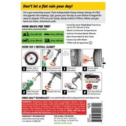 Slime 16 oz. Tubeless Tire Sealant -Automotive Sales Shop slime replacement wheels 10011 4f 1000