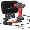 Smartech Power Kit TECH-5000P Vehicle Jump Starter and Power Bank with Accessories + Air Compressor + Carrying Case