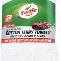 Turtle Wax 3 Pk. Terry Towel
